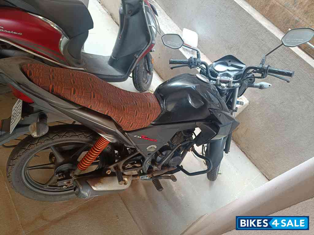 Black Honda CB Twister