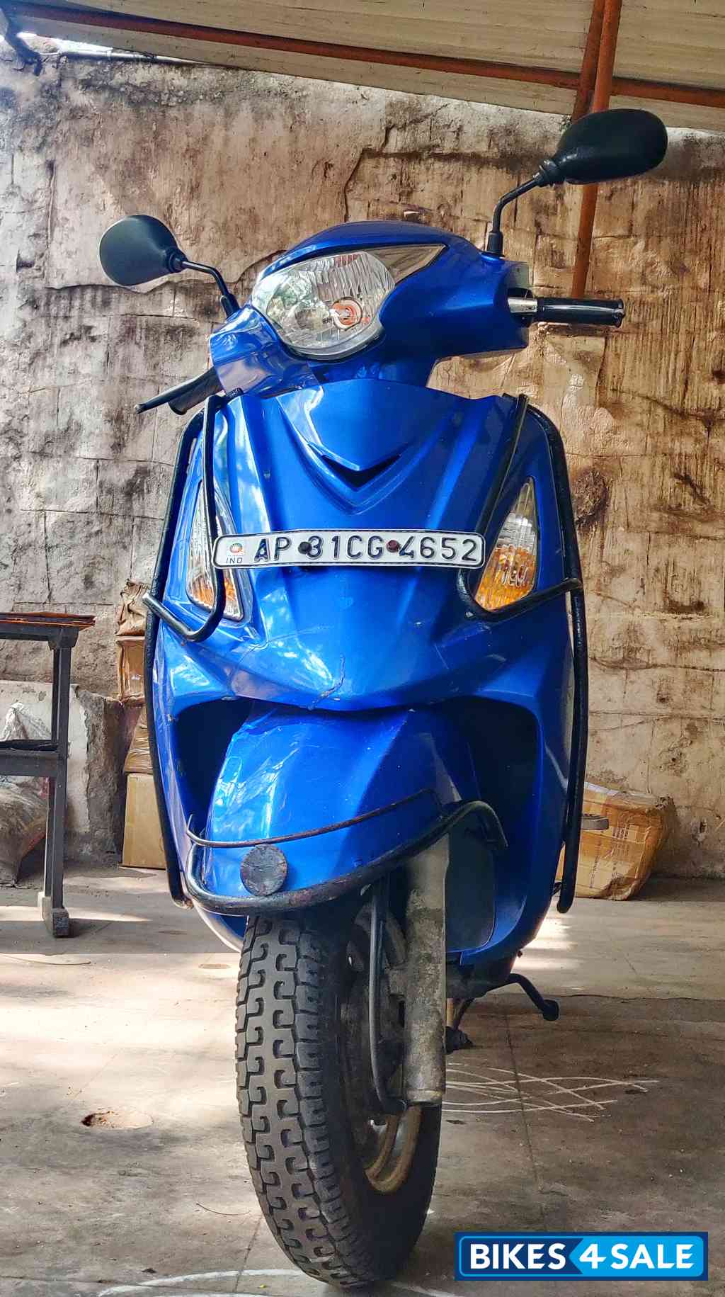 Blue Suzuki Swish