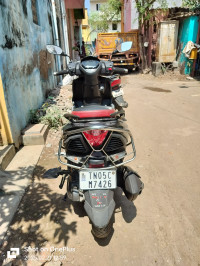 Black TVS NTORQ Super Squad Edition