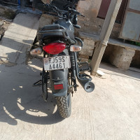 Black And Silver Bajaj CT110X
