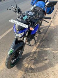 Black And Green Yamaha FZ25 Monster Energy MotoGP Edition