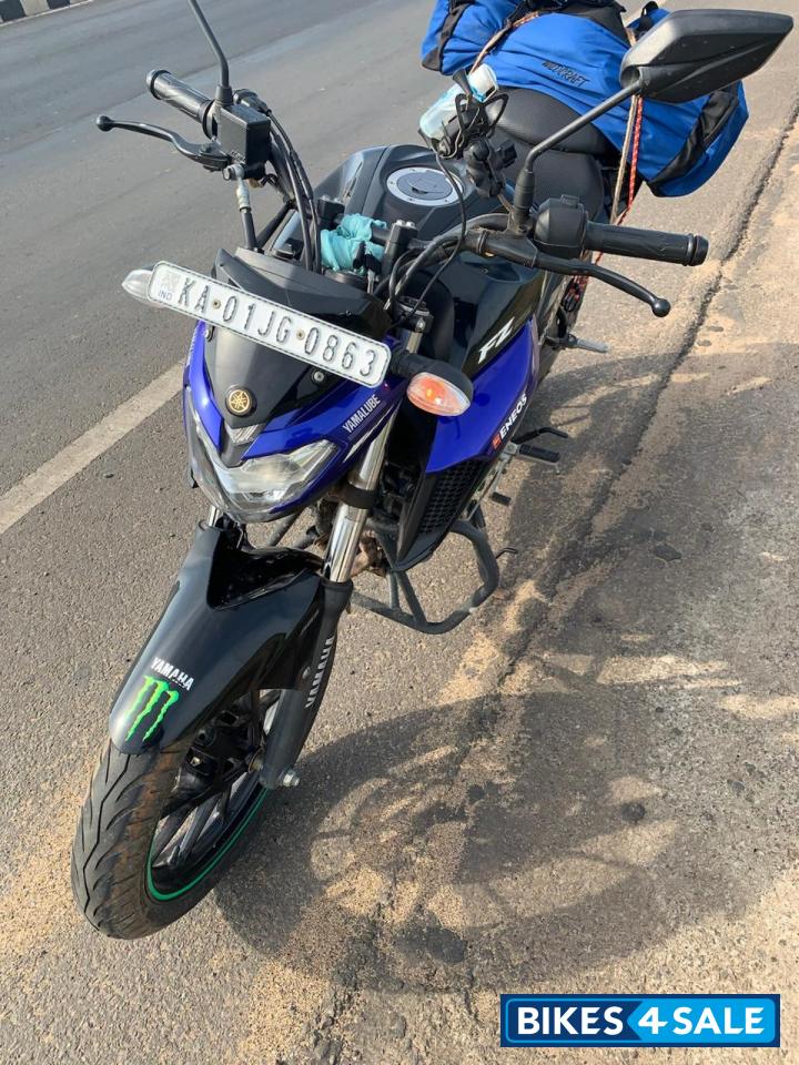 Black And Green Yamaha FZ25 Monster Energy MotoGP Edition