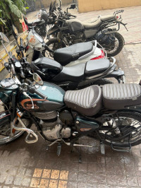Halcyon Green Royal Enfield Classic 350 Dual Channel BS6