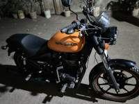 Orange Royal Enfield Thunderbird X 500