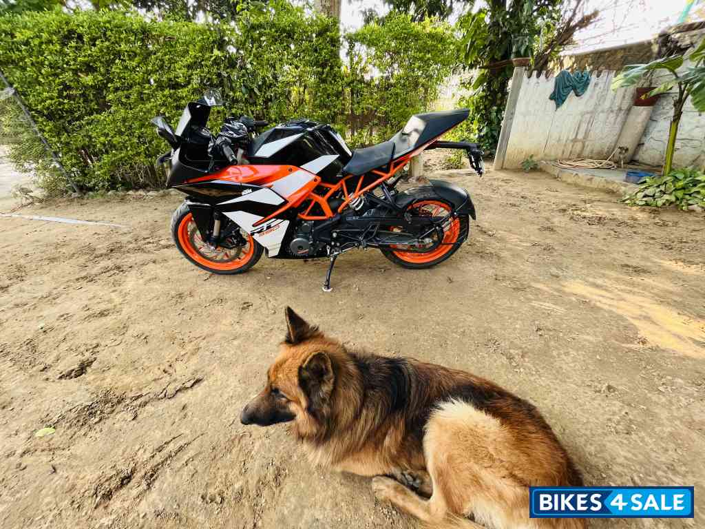 Ebony Black Orange KTM RC 390