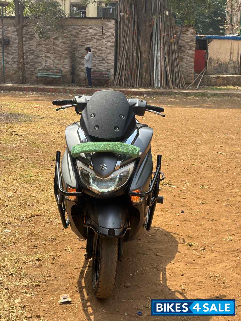 Silver Matalic Grey Suzuki Burgman Street BS6