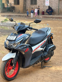 Grey With White Yamaha Aerox 155 Version S