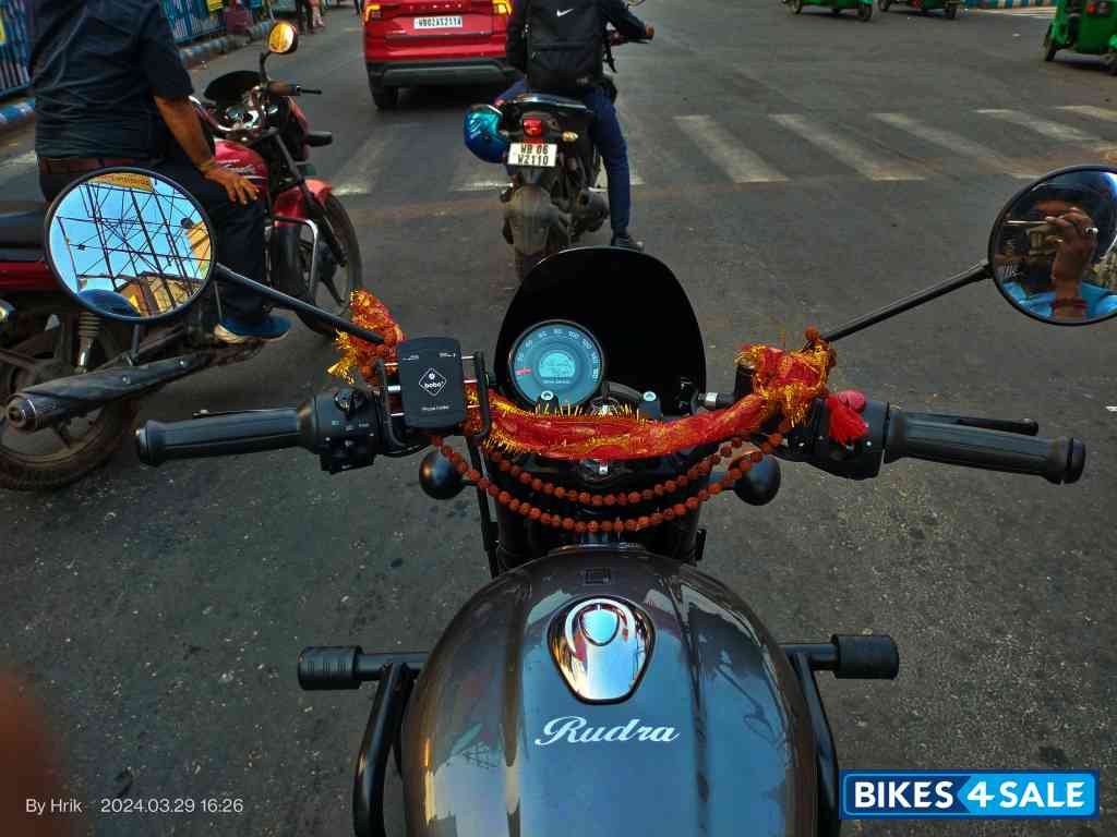 Depper Grey Royal Enfield Hunter 350 Retro