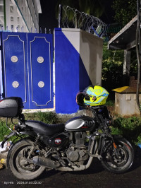 Depper Grey Royal Enfield Hunter 350 Retro