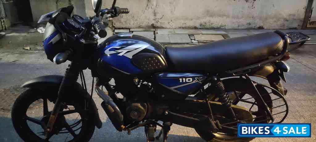 Blue Bajaj CT110X