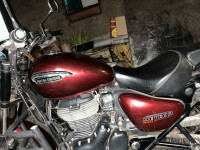 Steller Red Royal Enfield Meteor 350 Stellar