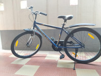 Blue And Orange Bicycle Hercules