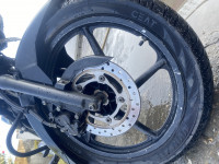 Black Blue Bajaj Discover DTSi 150