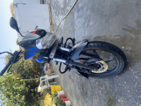 Black Blue Bajaj Discover DTSi 150