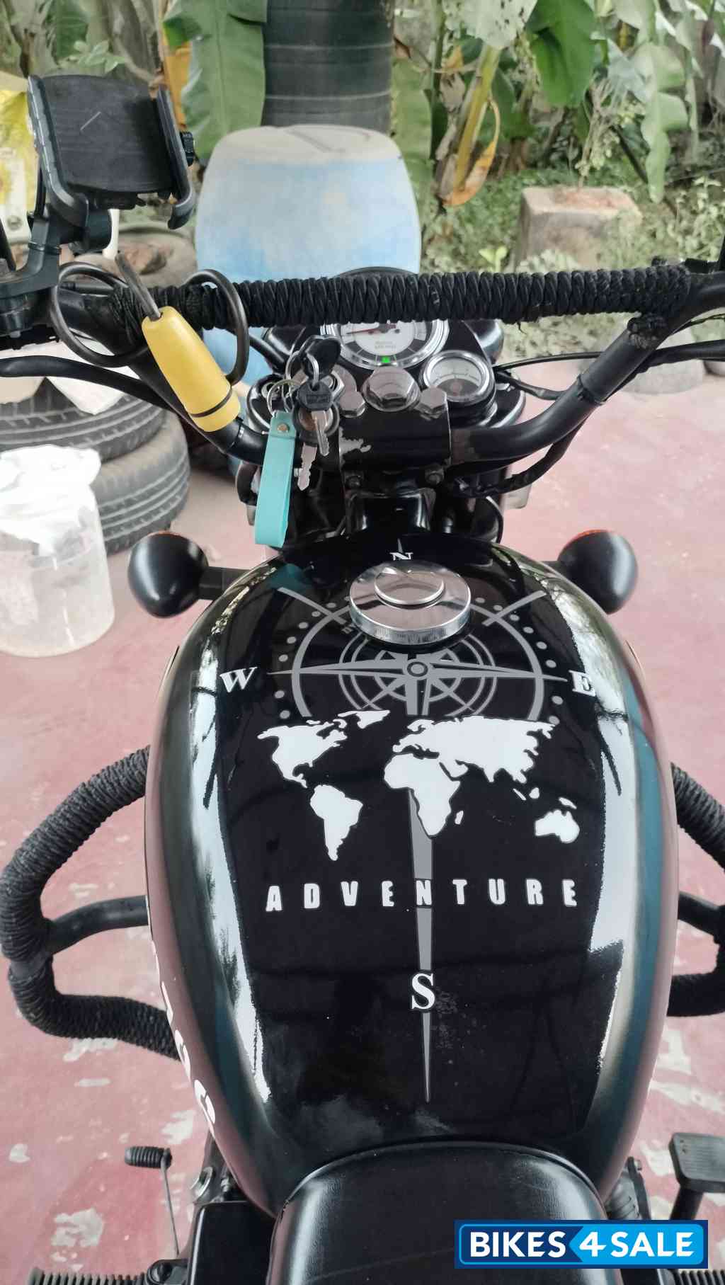 Matt Black Royal Enfield Bullet Electra