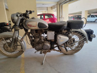 Silver Royal Enfield Classic 350