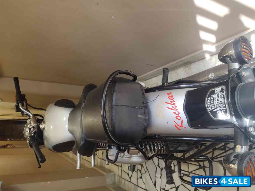 Grey Royal Enfield Bullet 350