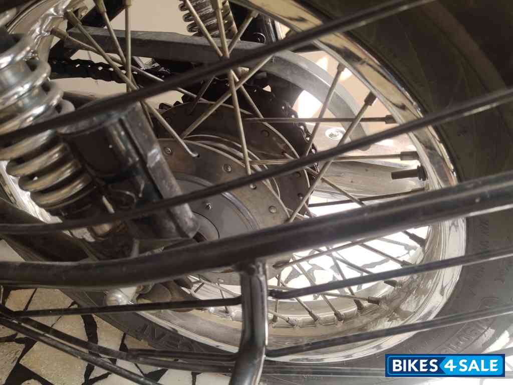 Grey Royal Enfield Bullet 350