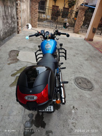 Blue Royal Enfield Meteor 350 Supernova
