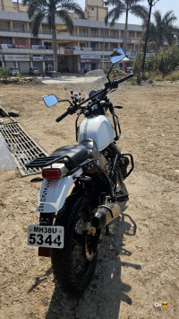 Snow White Royal Enfield Himalayan