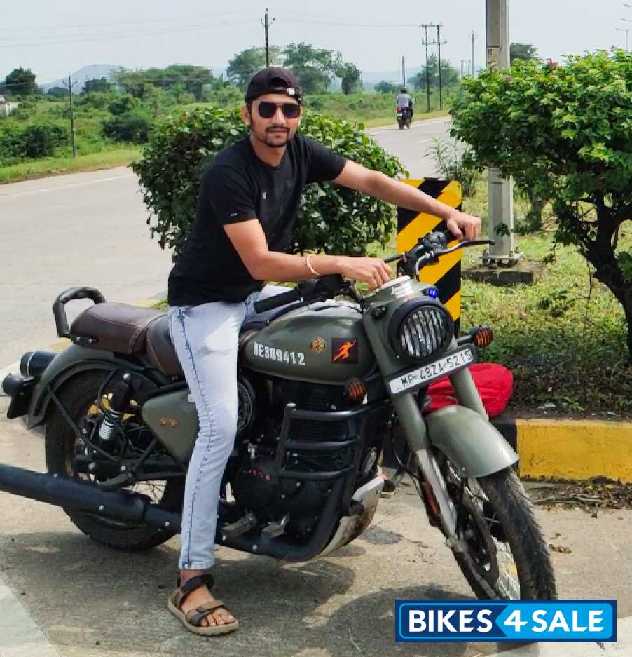 Marsh Grey Royal Enfield Classic 350 Dual Channel BS6 Marsh Grey Royal Enfield Classic 350 Dual Channel BS6