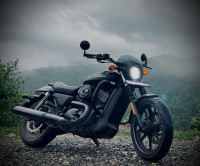 Black Denim Harley Davidson Street 750