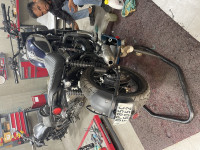 Mid Night Blue Yezdi Scrambler Dual Tone