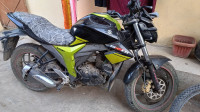 Black & Green Suzuki Gixxer 150