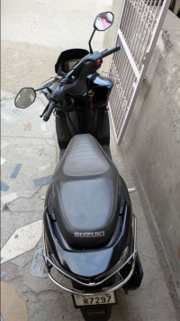 Matte Black Suzuki Burgman Street Bluetooth Enabled
