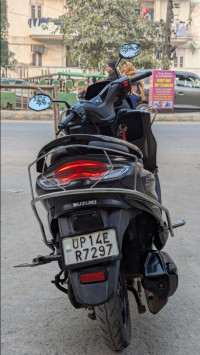 Matte Black Suzuki Burgman Street Bluetooth Enabled