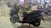 Matte Black Suzuki Burgman Street Bluetooth Enabled