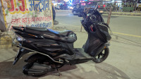 Matte Black Suzuki Burgman Street Bluetooth Enabled