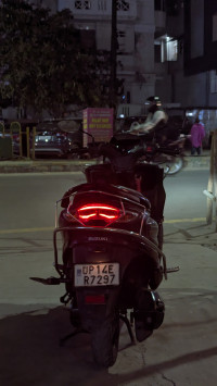 Matte Black Suzuki Burgman Street Bluetooth Enabled