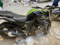 Black And Green Yamaha FZ-S FI V2