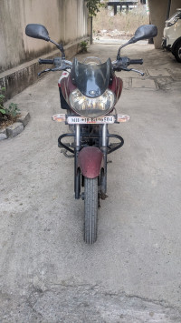 Red Bajaj Discover 100 DTS-Si