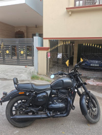 Grey Yezdi Roadster Chrome