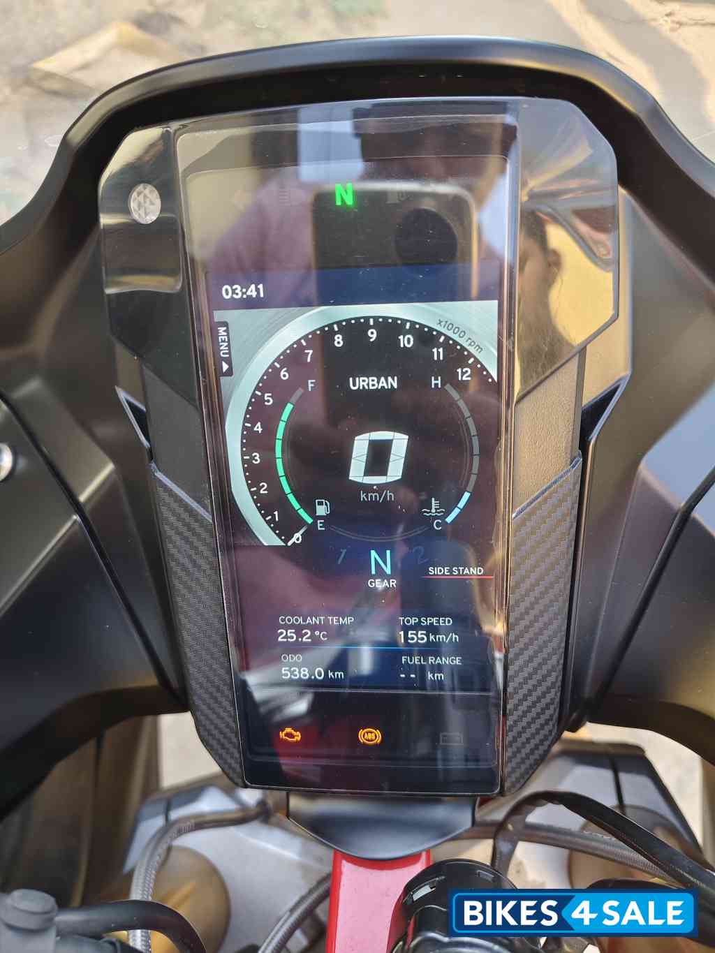 Red TVS Apache RR 310 2024