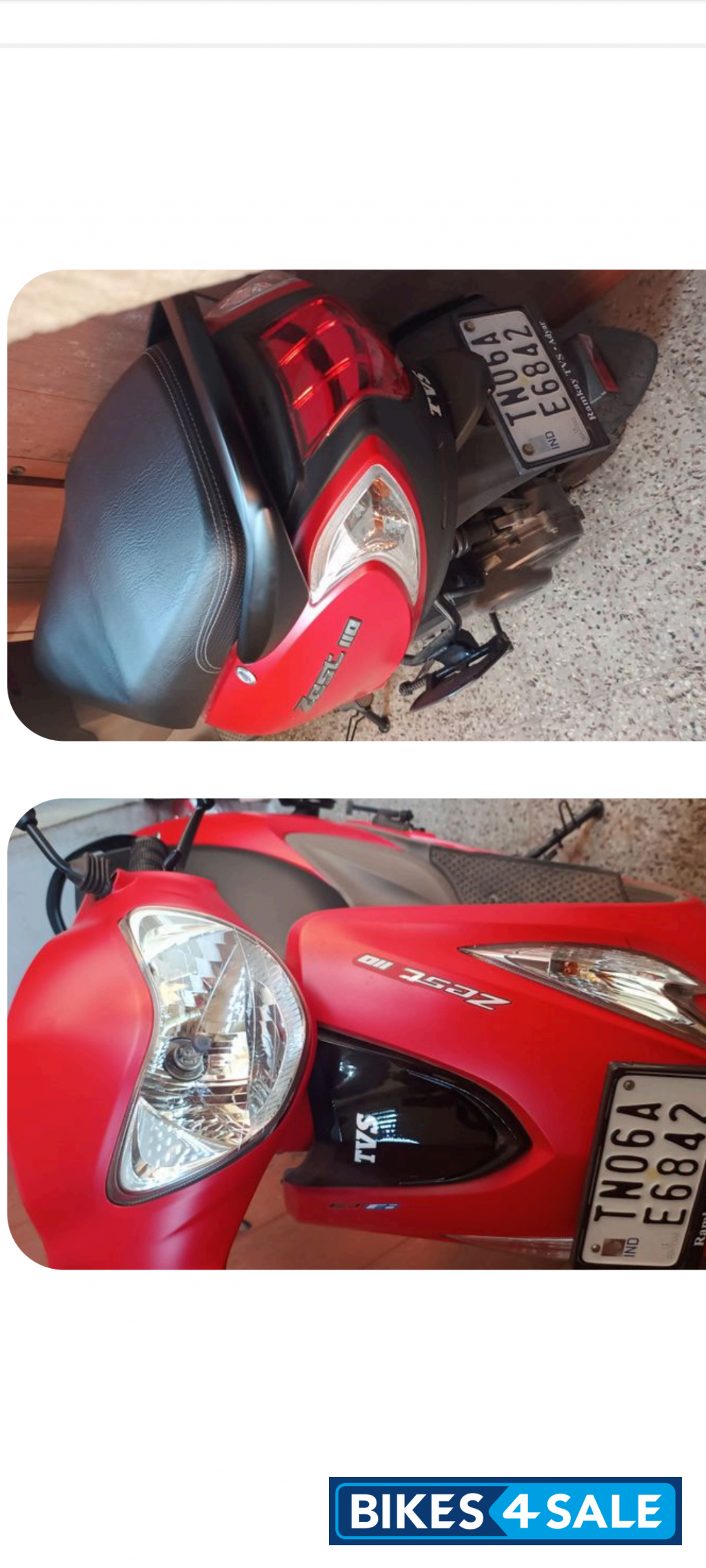TVS Scooty Zest 110 BS6