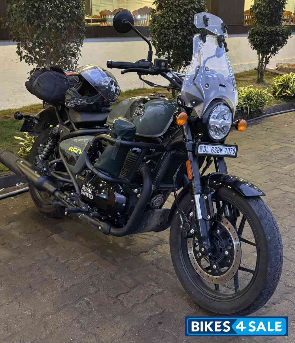 Green Drill Royal Enfield Shotgun 650 Green Drill Royal Enfield Shotgun 650