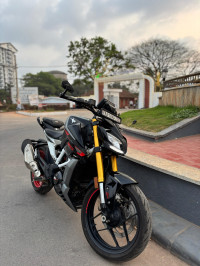 Black TVS Apache RTR 310