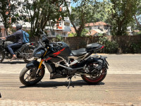 Black TVS Apache RTR 310