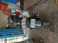 White And Red Bajaj Pulsar 150 Twin Disc BS6