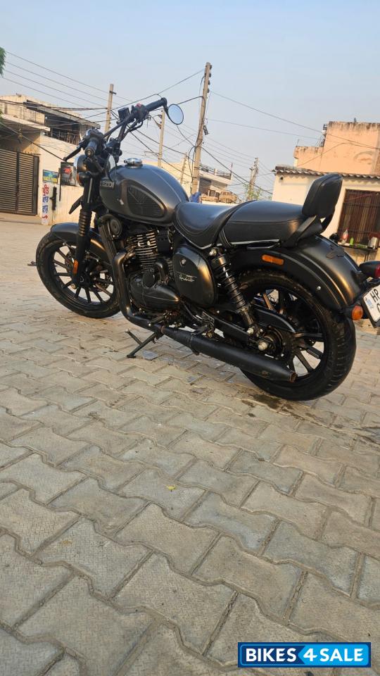 Grey Yezdi Roadster Dark