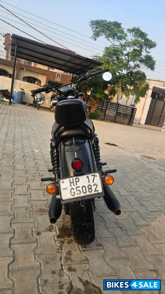 Grey Yezdi Roadster Dark