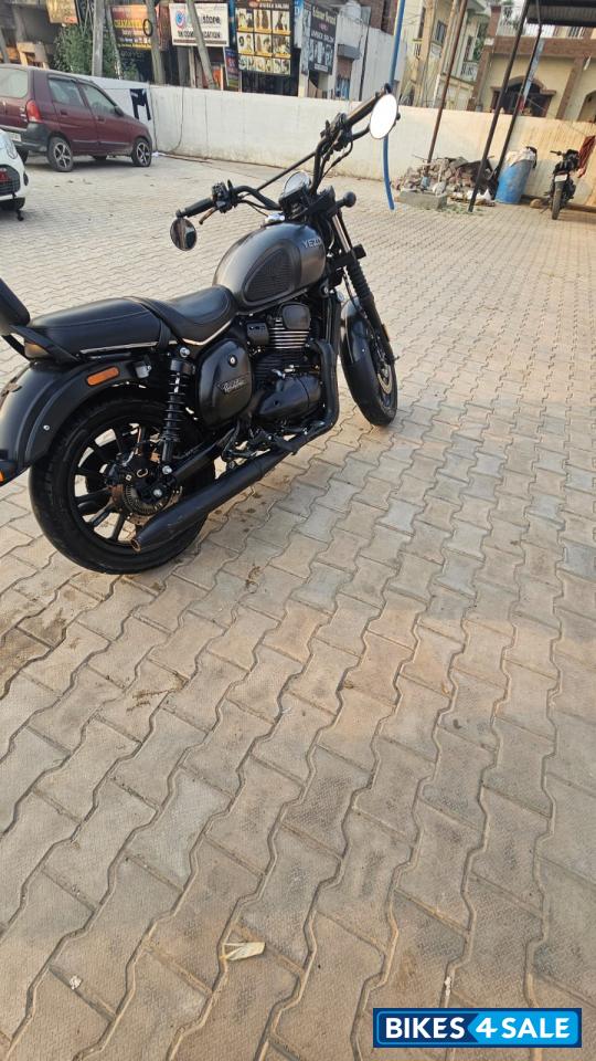 Grey Yezdi Roadster Dark