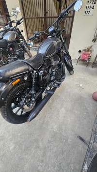 Grey Yezdi Roadster Dark