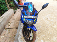 Blue Suzuki Gixxer SF Moto GP