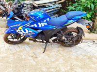 Blue Suzuki Gixxer SF Moto GP