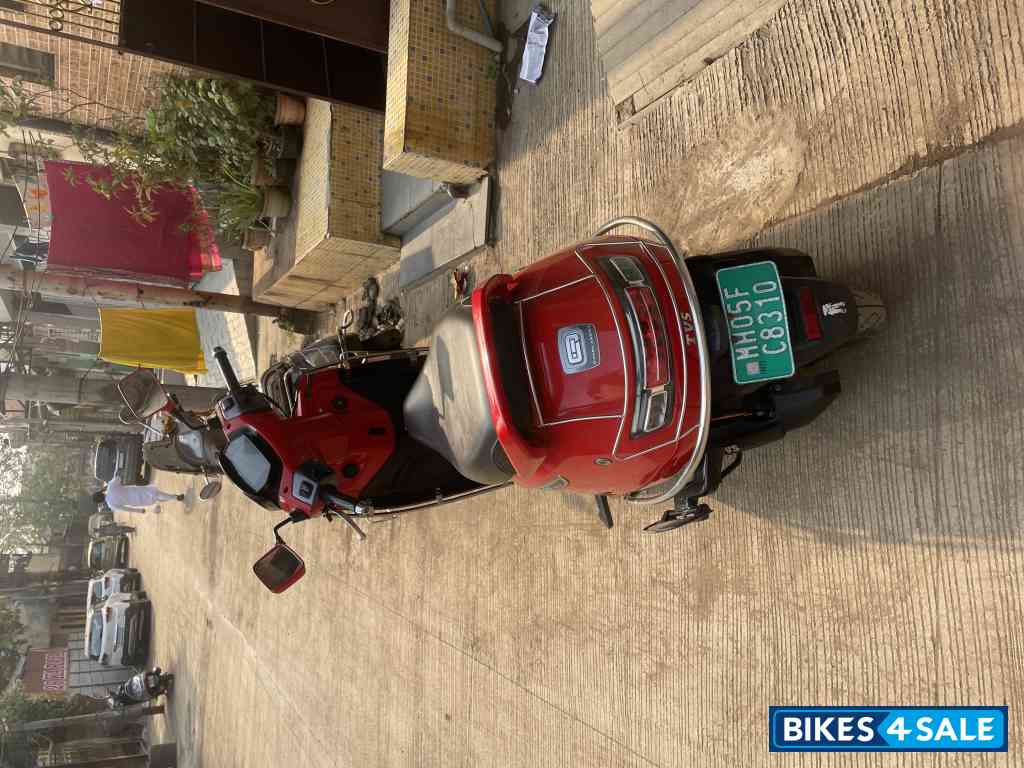 Red TVS iQube Electric