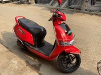 Red TVS iQube Electric